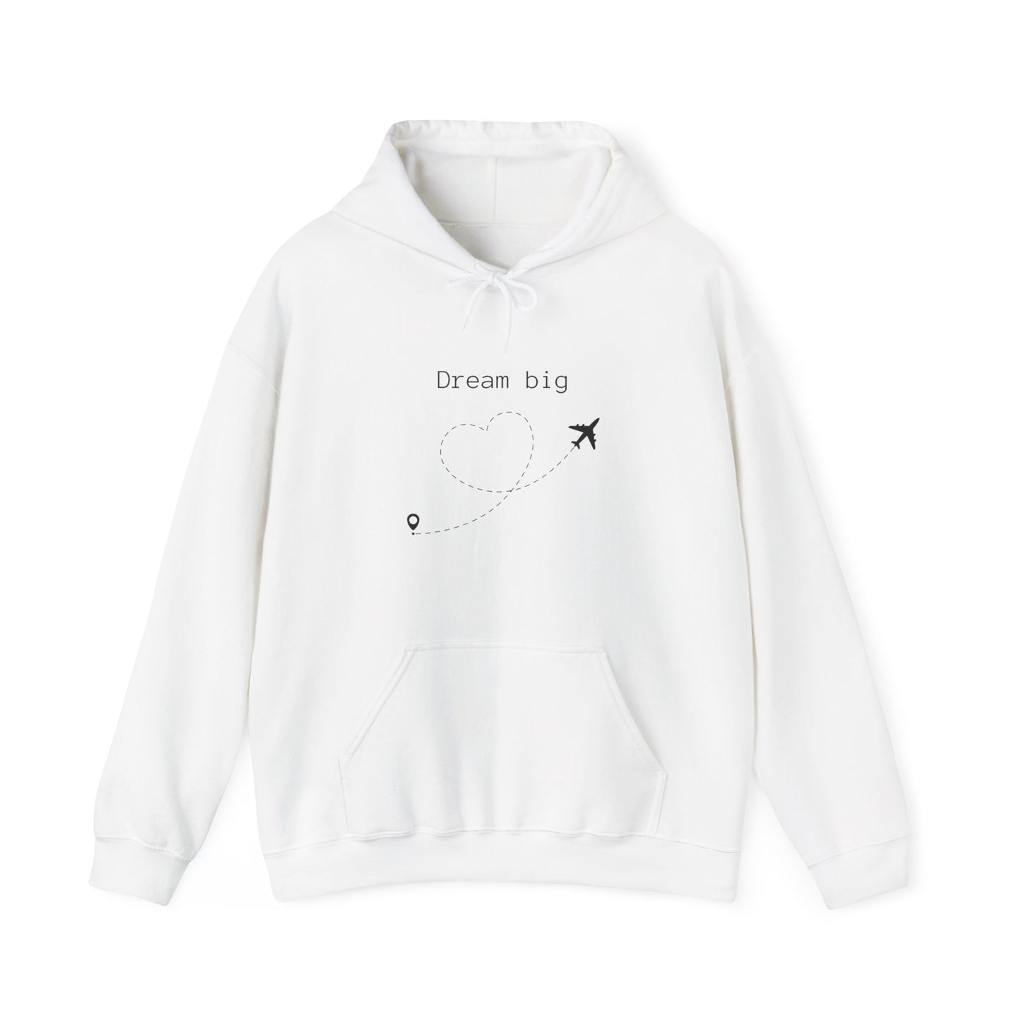 Women's Pullover Hoodie - Dream Big Hooded Sweatshirt