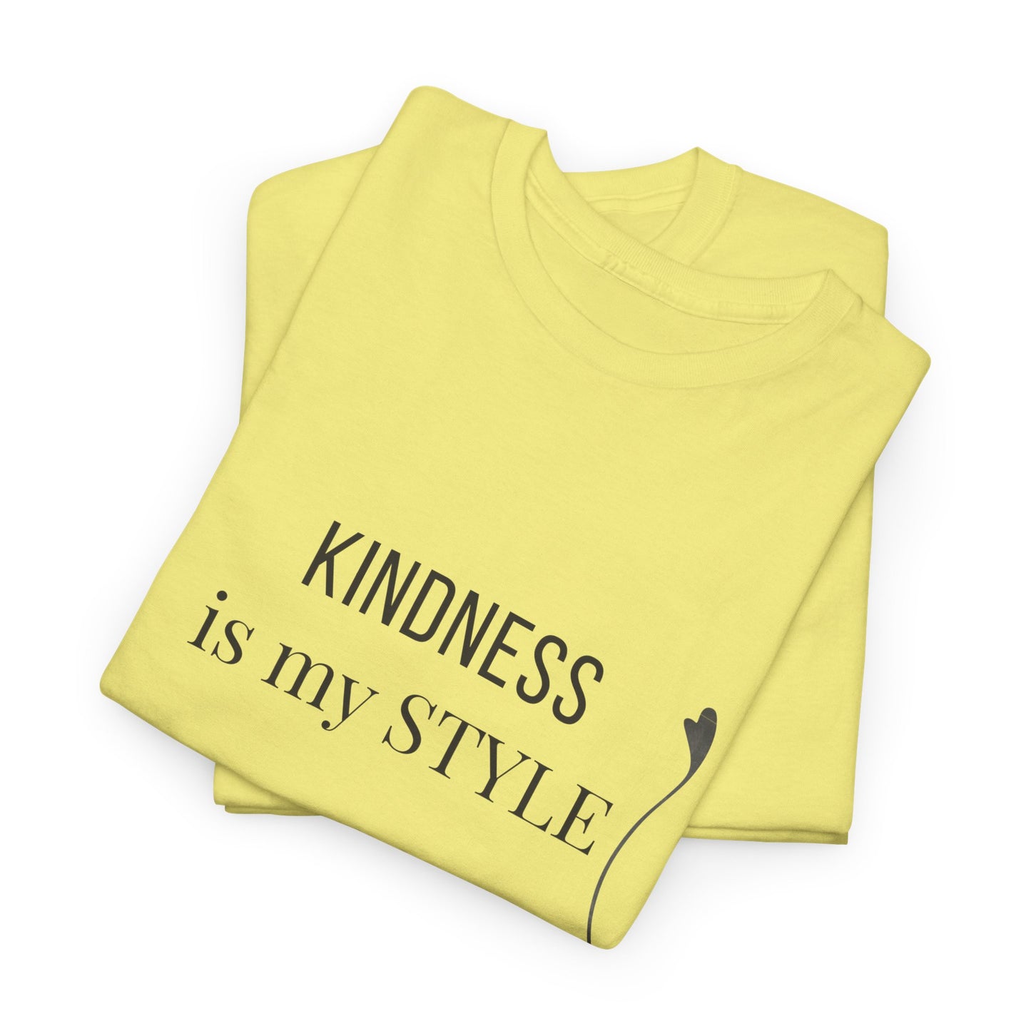 Unisex Heavy Cotton Tee - Kindness Wearable Message