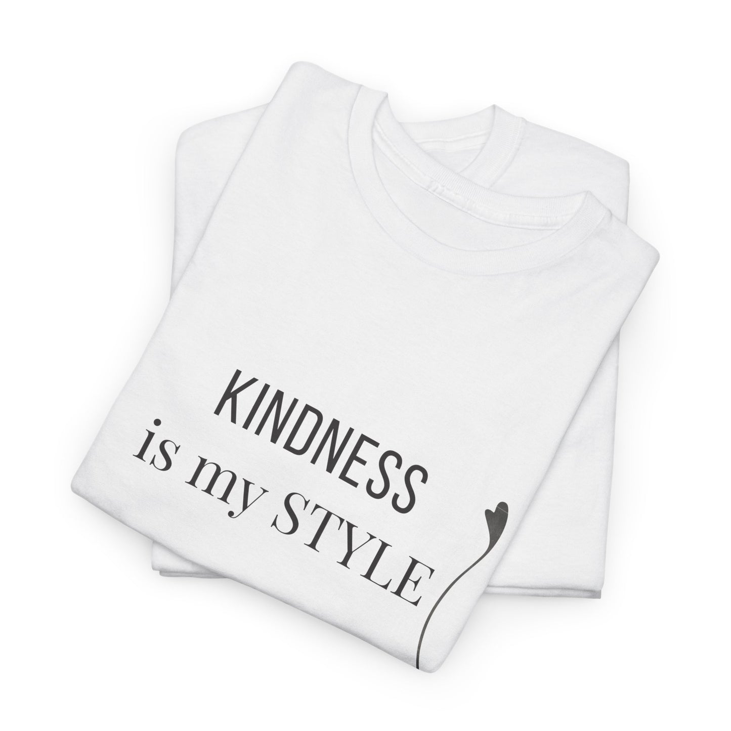 Unisex Heavy Cotton Tee - Kindness Wearable Message