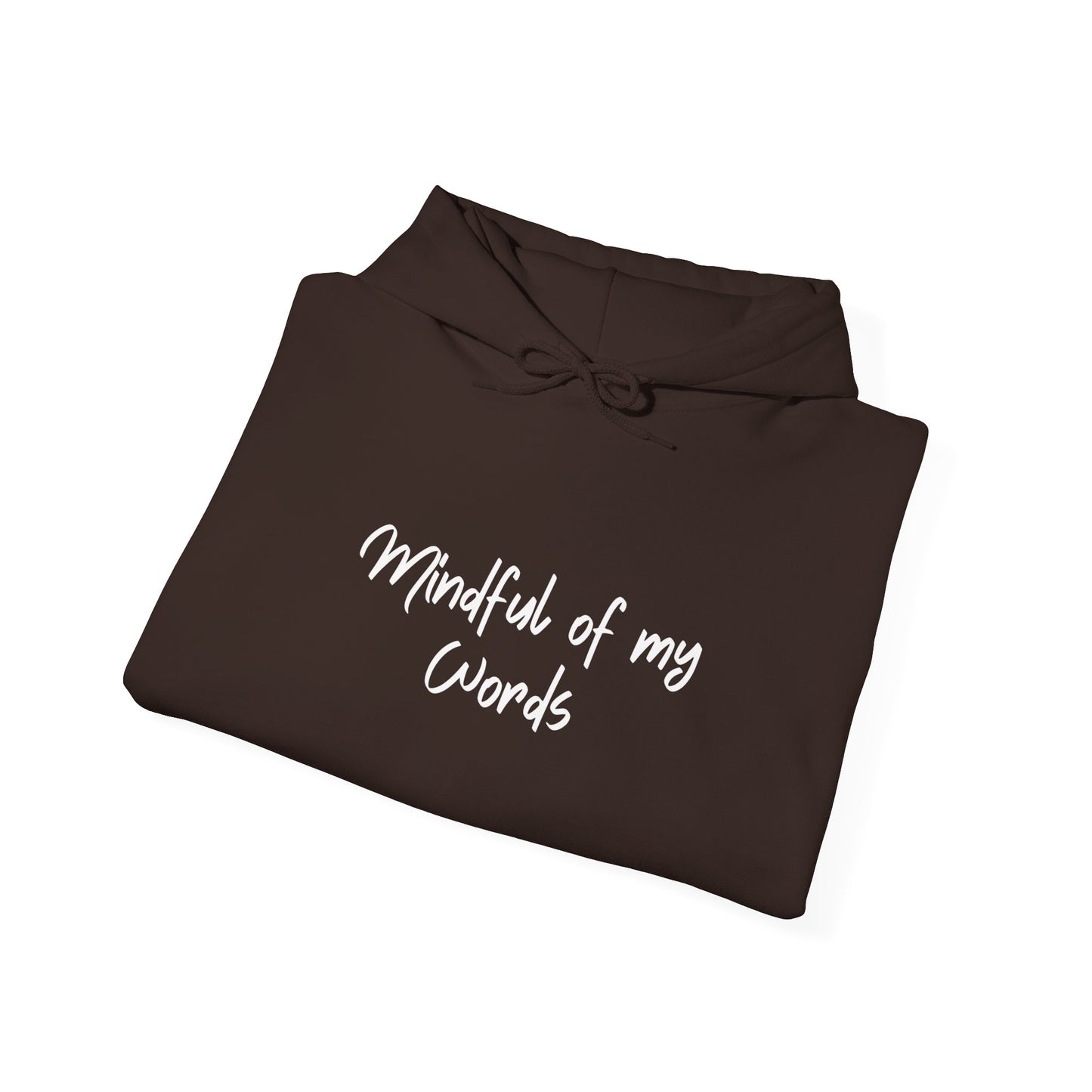 Women's Pullover Hoodie - Mindful of my Words Hooded Sweatshirt