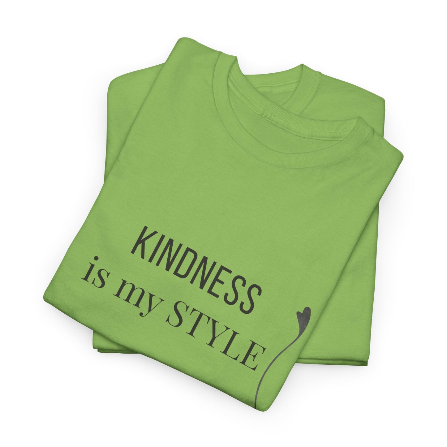 Unisex Heavy Cotton Tee - Kindness Wearable Message