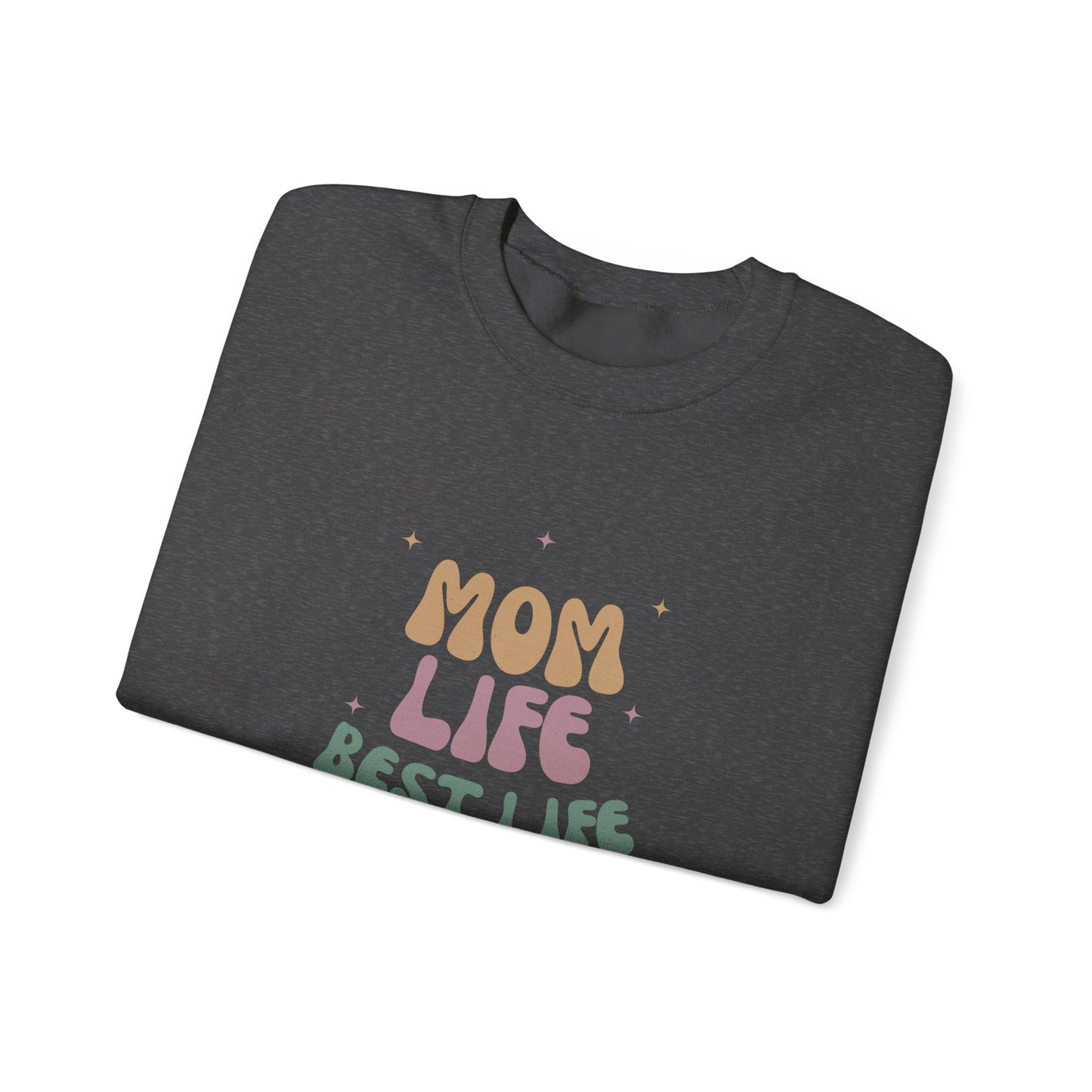Mom Crewneck Pullover Sweatshirt - Cozy Pullover for Mom