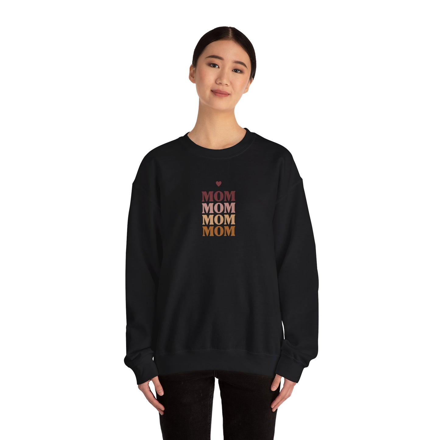 Mom  Crew Neck Sweatshirt Mother's Day Gift Grandma Mom Shirt