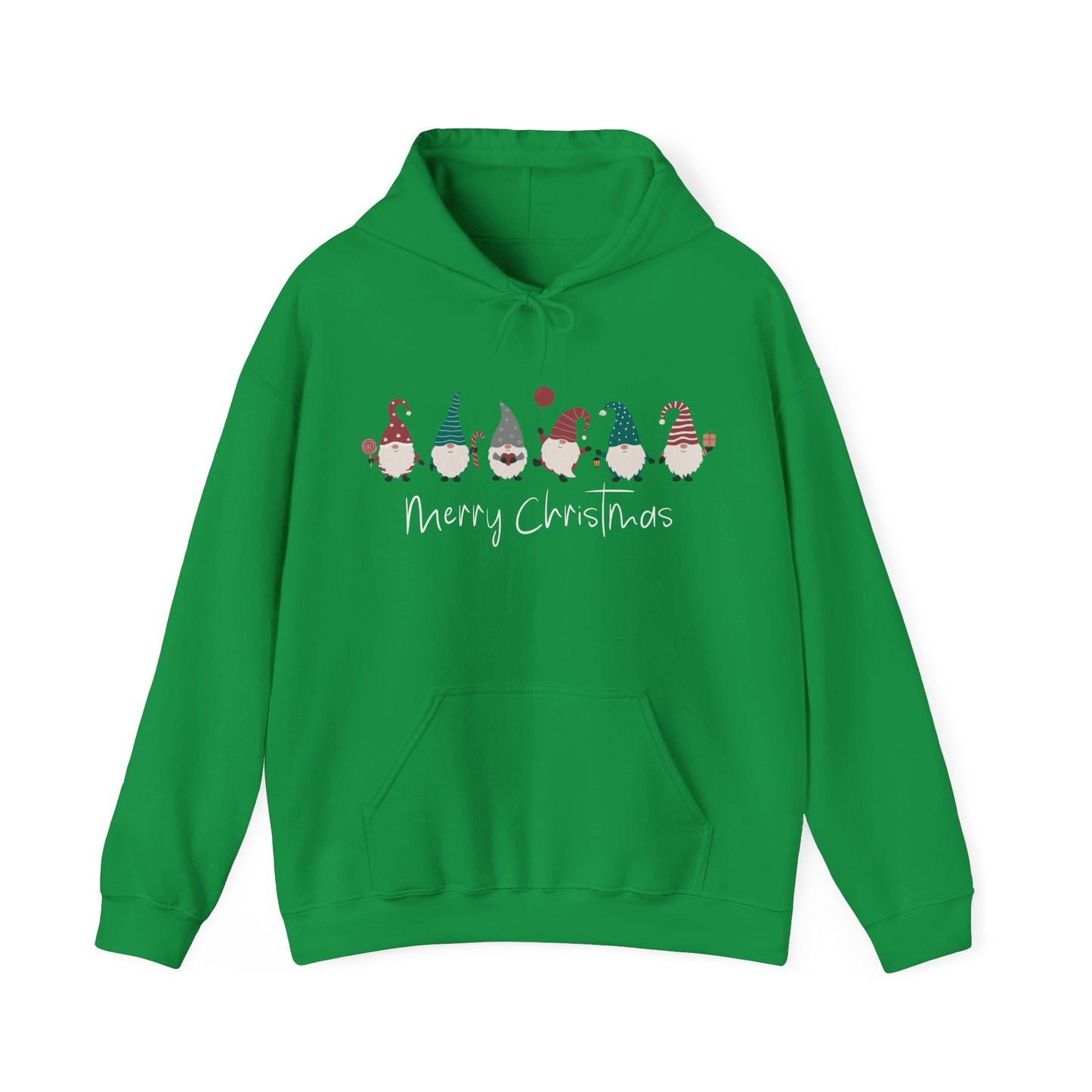 Hoodie Christmas Sweatshirt, Gnome Print Christmas Hoody, Merry Christmas Shirt, Holiday Shirt, Cute Christmas, Holiday Gift Shirt