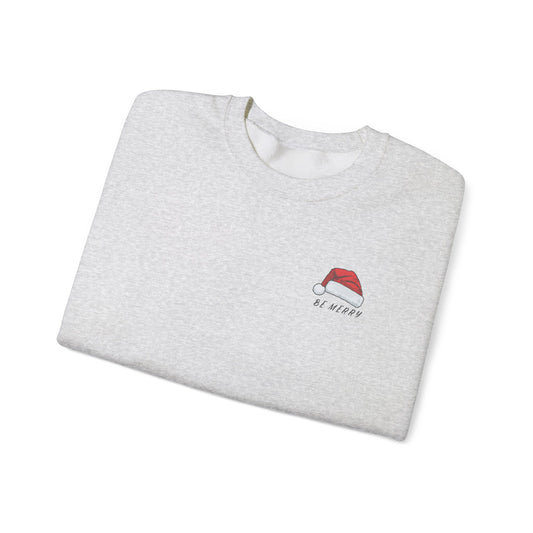 Sweatshirt Christmas Crew Neck Christmas Santa Hat Shirt Holiday Shirt Cute Christmas Gift Shirt