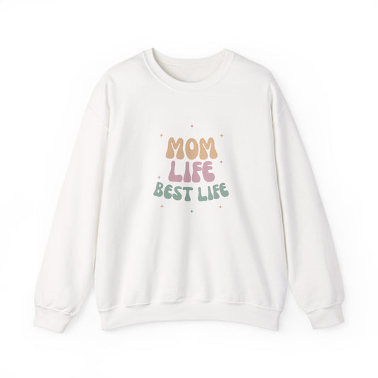 Mom Crewneck Pullover Sweatshirt - Cozy Pullover for Mom