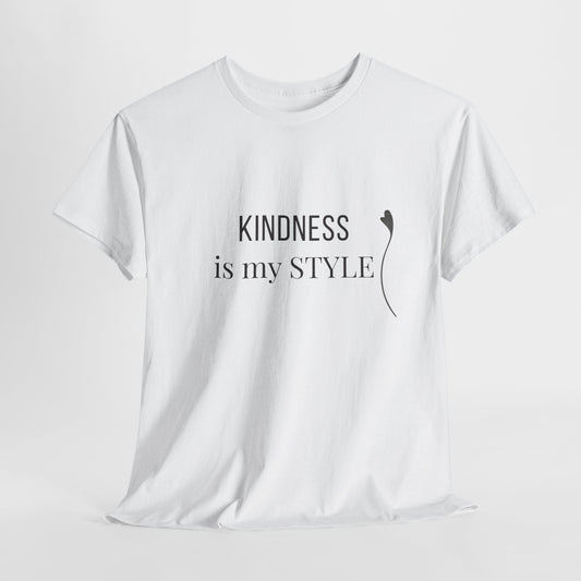 Unisex Heavy Cotton Tee - Kindness Wearable Message