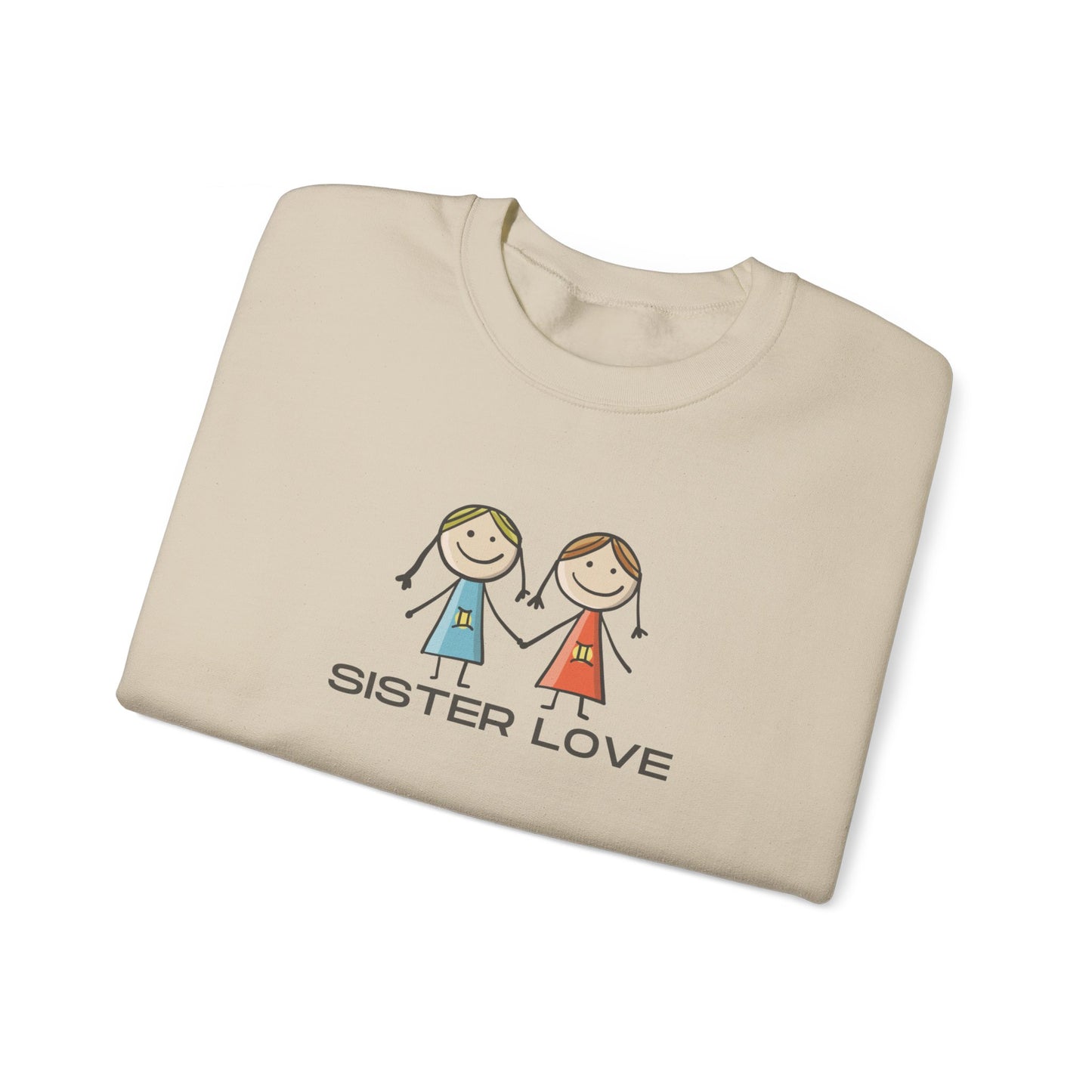 Sisters Sweatshirt Sister Pullover Woman Crew Neck Sweatshirt Sister Shirt