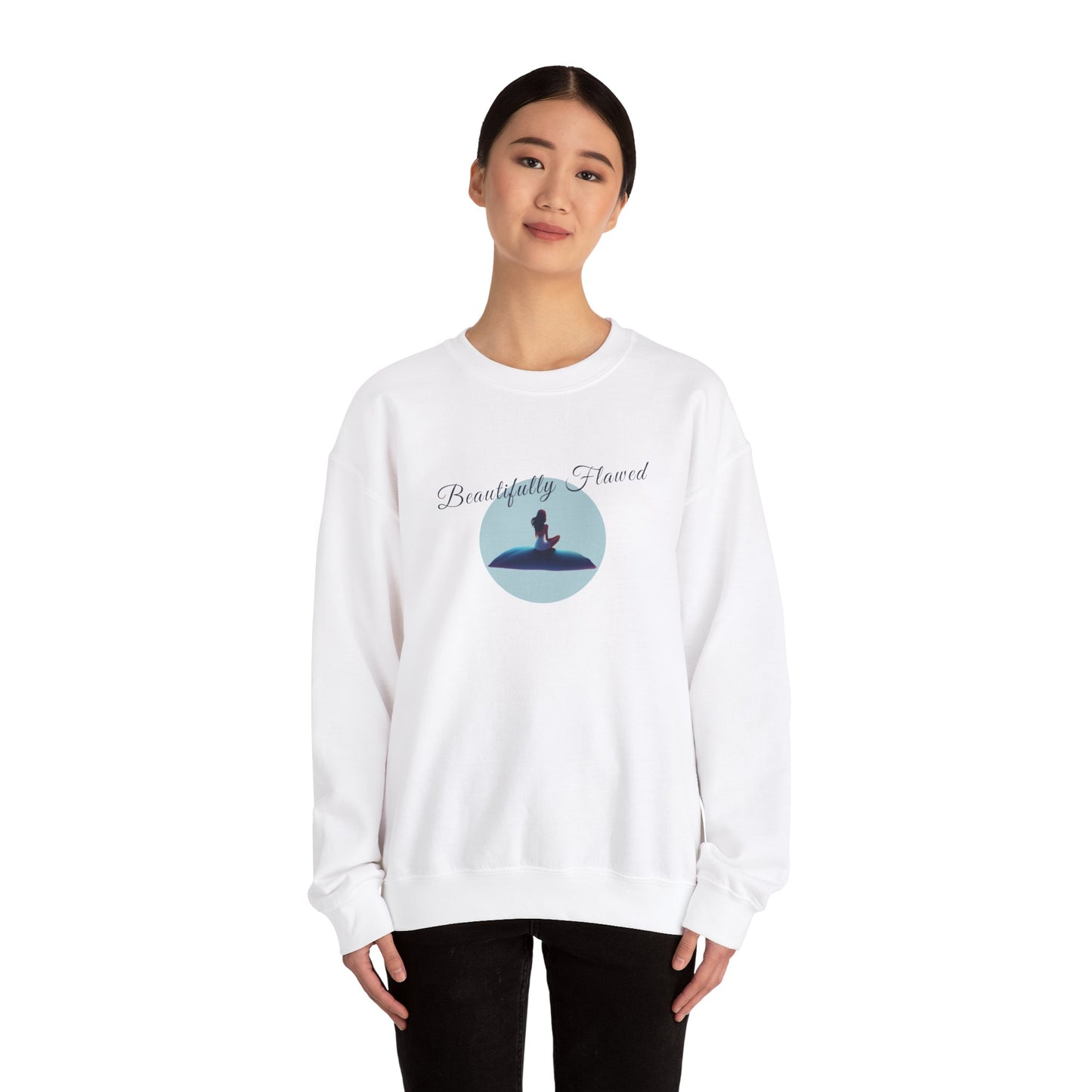 Women’s Crewneck Sweatshirt – Soft, Cozy & Kindness-Inspired Pullover