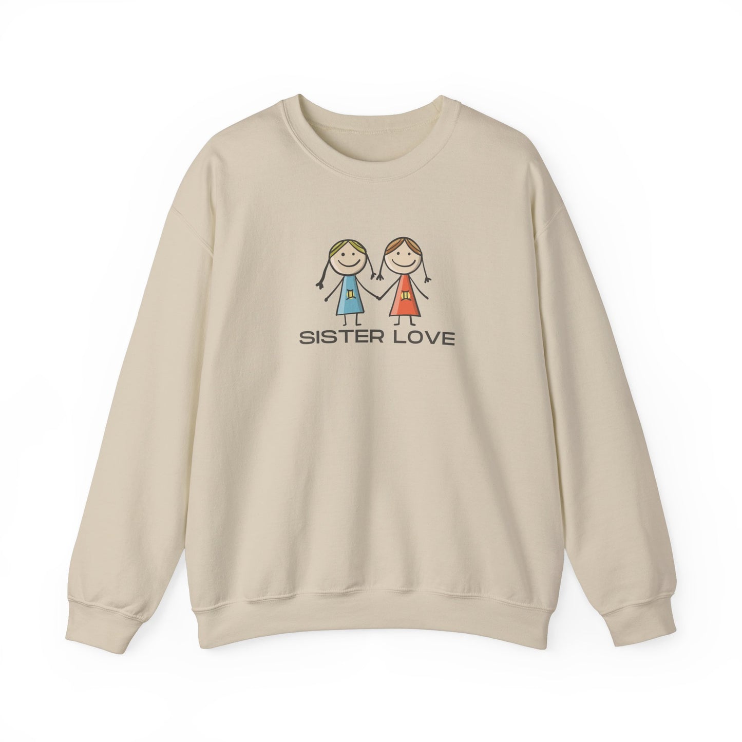 Sisters Sweatshirt Sister Pullover Woman Crew Neck Sweatshirt Sister Shirt