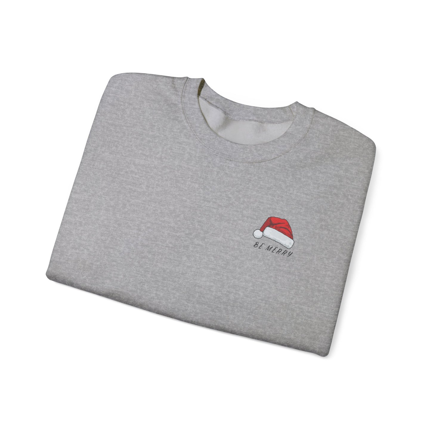 Sweatshirt Christmas Crew Neck Christmas Santa Hat Shirt Holiday Shirt Cute Christmas Gift Shirt