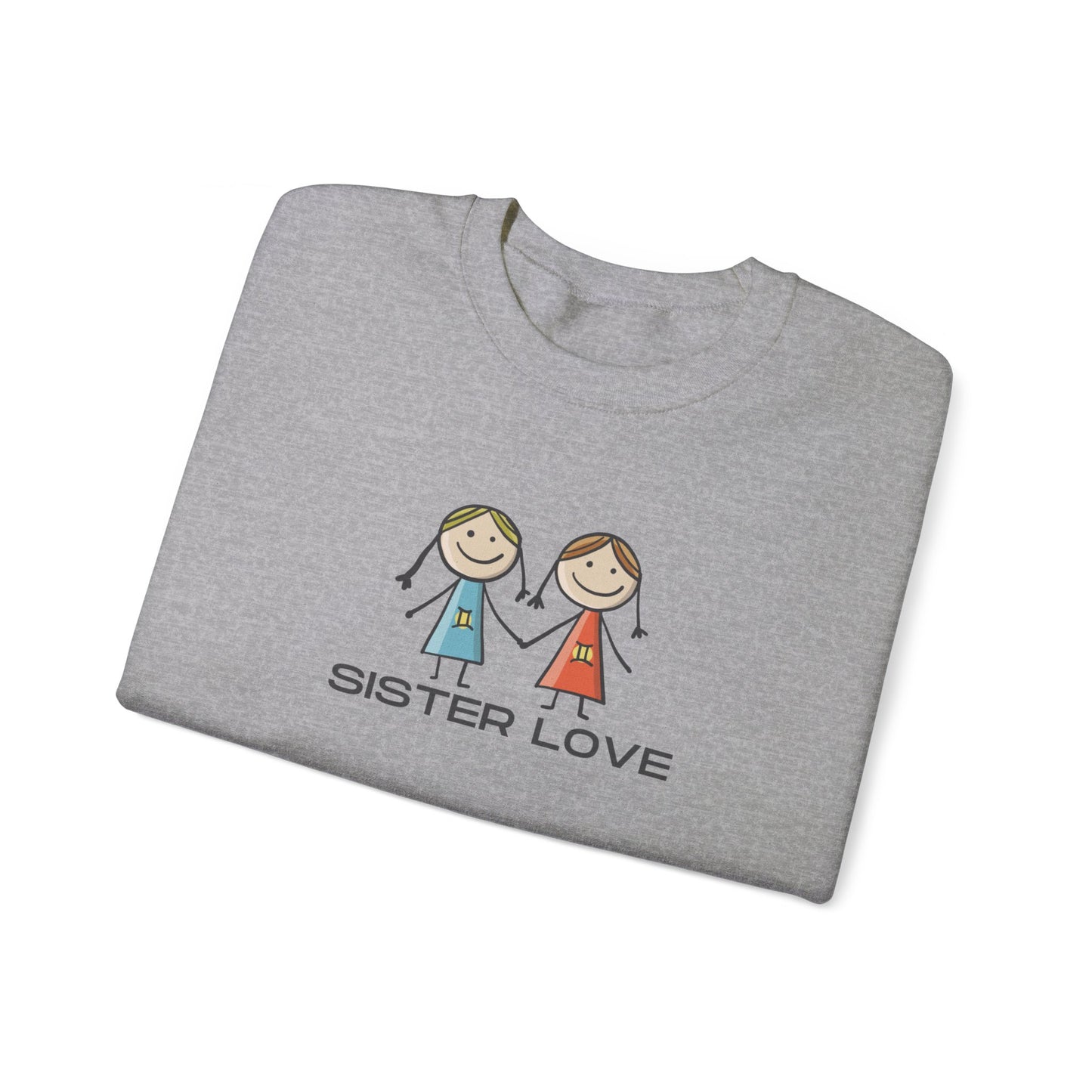 Sisters Sweatshirt Sister Pullover Woman Crew Neck Sweatshirt Sister Shirt