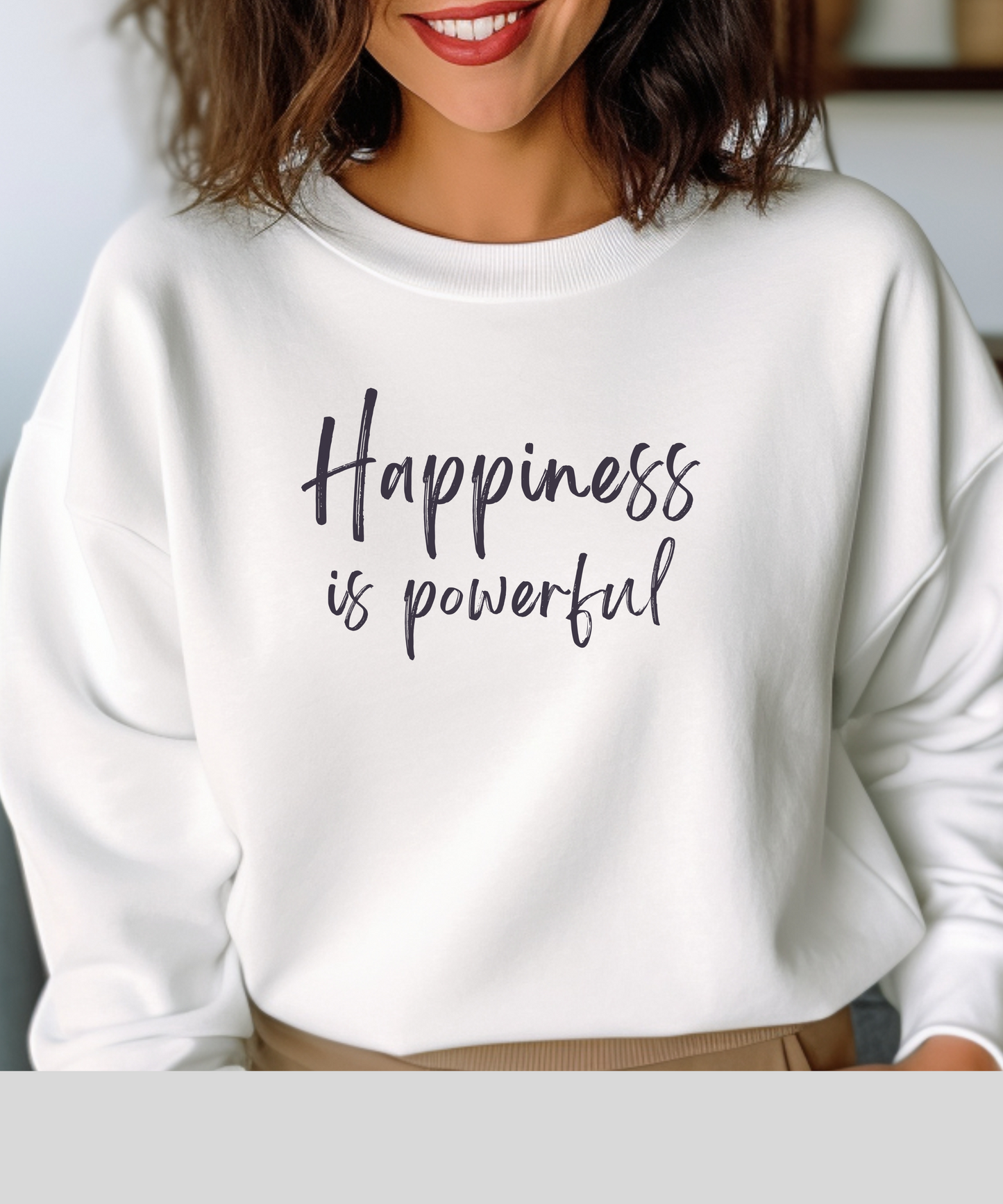 Woman Shirt Woman Sweatshirt Woman Crew Neck Sweatshirt Teenager Shirt Sweatshirt for Teens Positive Statement Sweatshirt