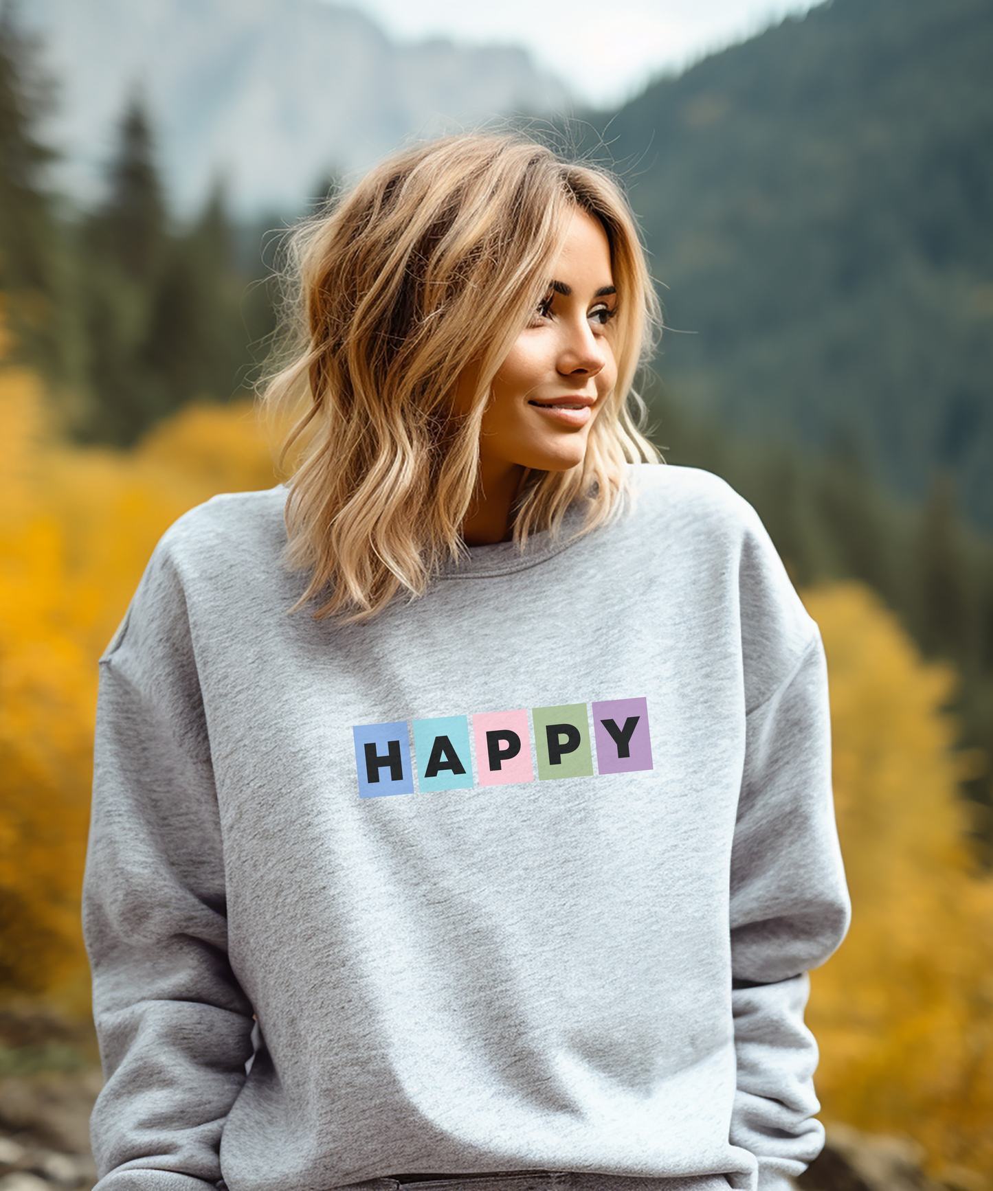 Women's Crewneck Sweatshirt - Cozy & Inspirational Pullover