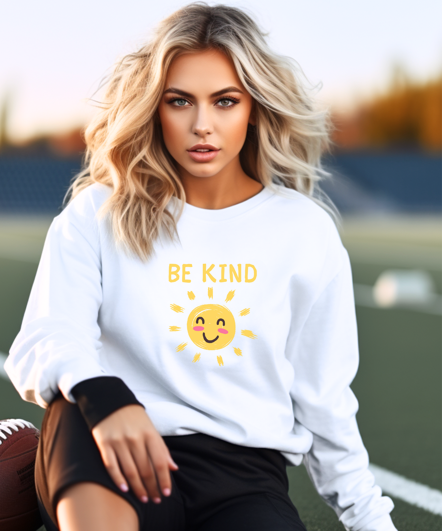 Women's Crewneck Sweatshirt - Cozy & Inspirational Unisex Pullover