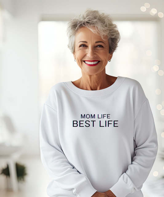 Mom Sweatshirt Mama Pullover Mom Shirt New Mother Mother's Day Crew Neck Grandma Gift Mom to be Mom Life Clothing