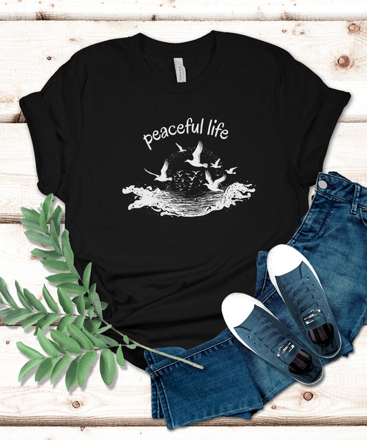 Womens TShirt Women T-shirt Women Clothing Gift for Women T-shirt Designs Women Short Sleeve Cotton Shirt with Sayings Gift for Her Cute Tee for Women Positivity T-shirts for Women Black Tee