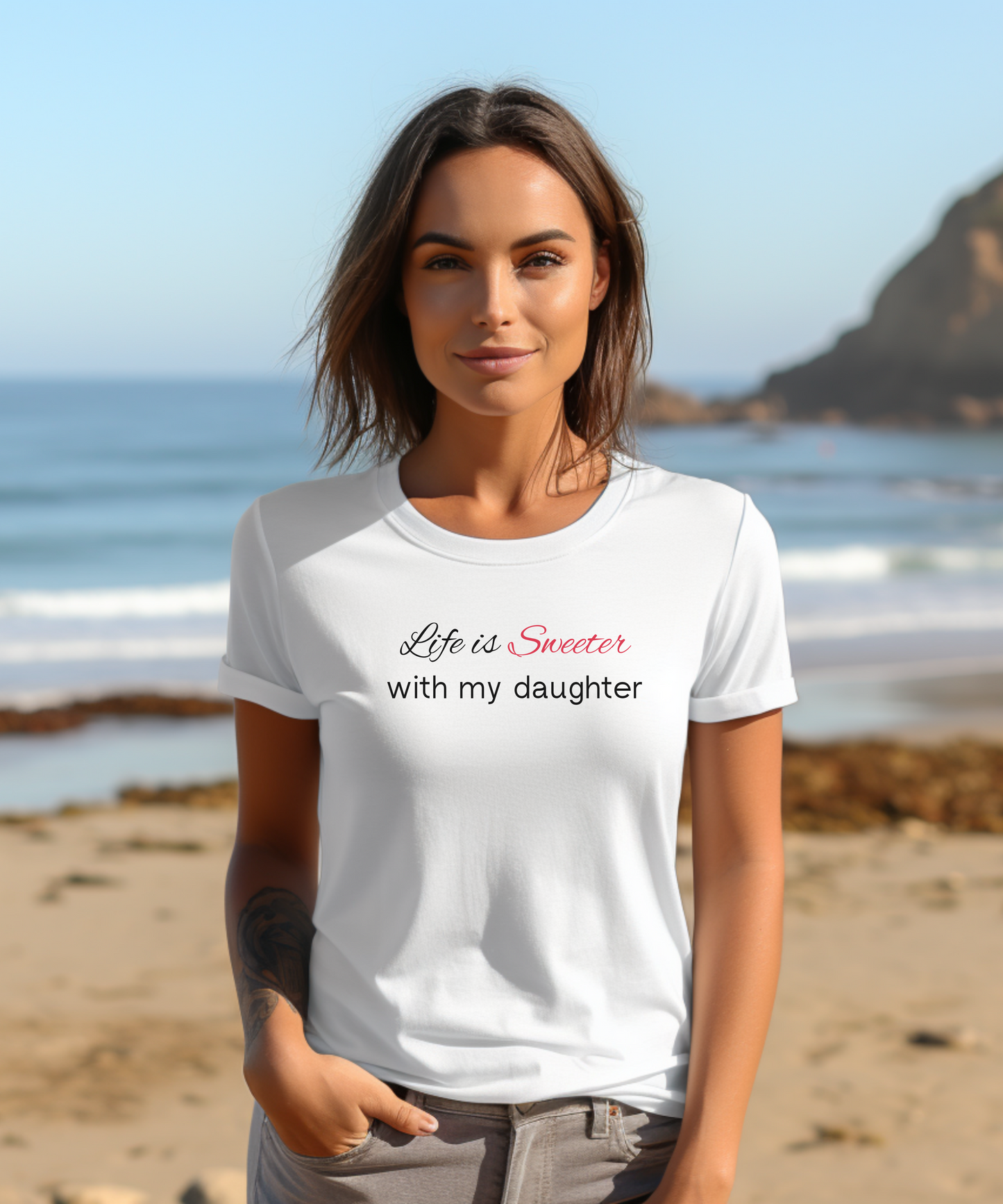 Mom TShirt Mother T-shirt Mom Clothing Gift for Mom T-shirt Mom Daughter Shirt  Mothers Day Mom Birthday